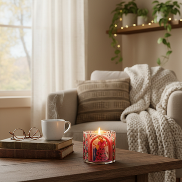Frida Kahlo - Handmade Glass Candle