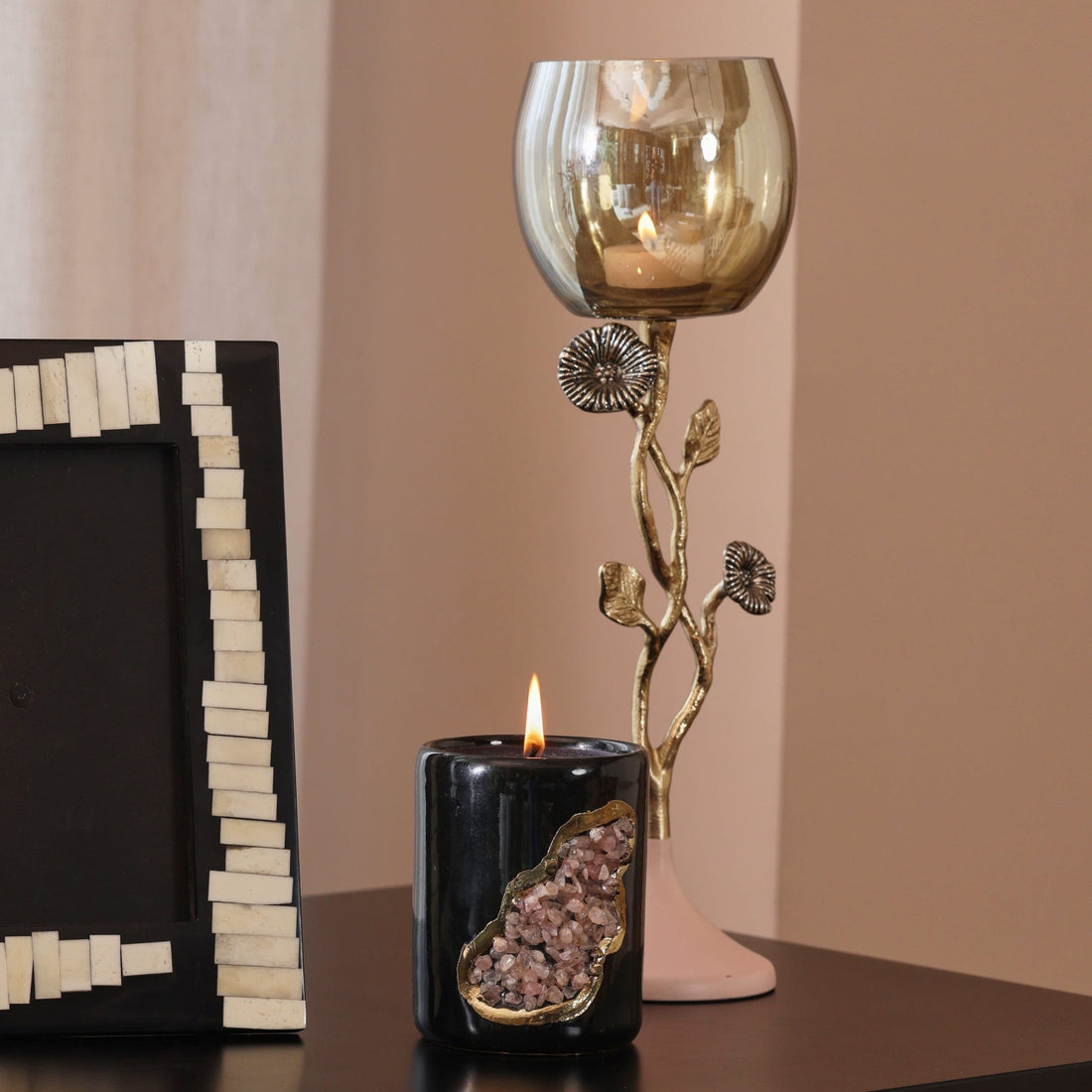 ROSE TEALIGHT STAND