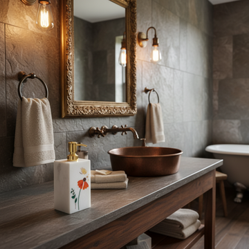 Corrella - Marble Inlay Bathroom Dispenser