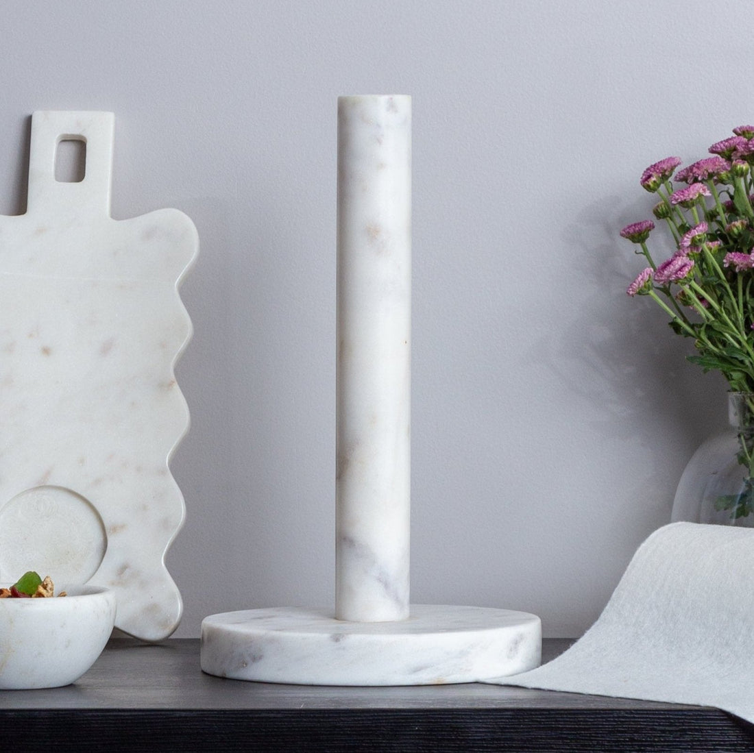 AABEL - IVORY MARBLE NAPKIN HOLDER
