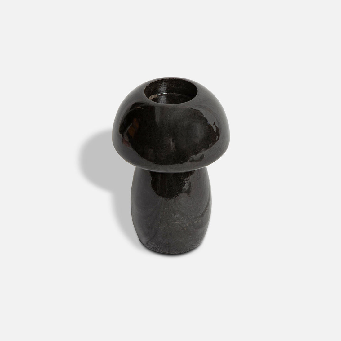 SHROOM - BLACK MARBLE CANDLE VOTIVE