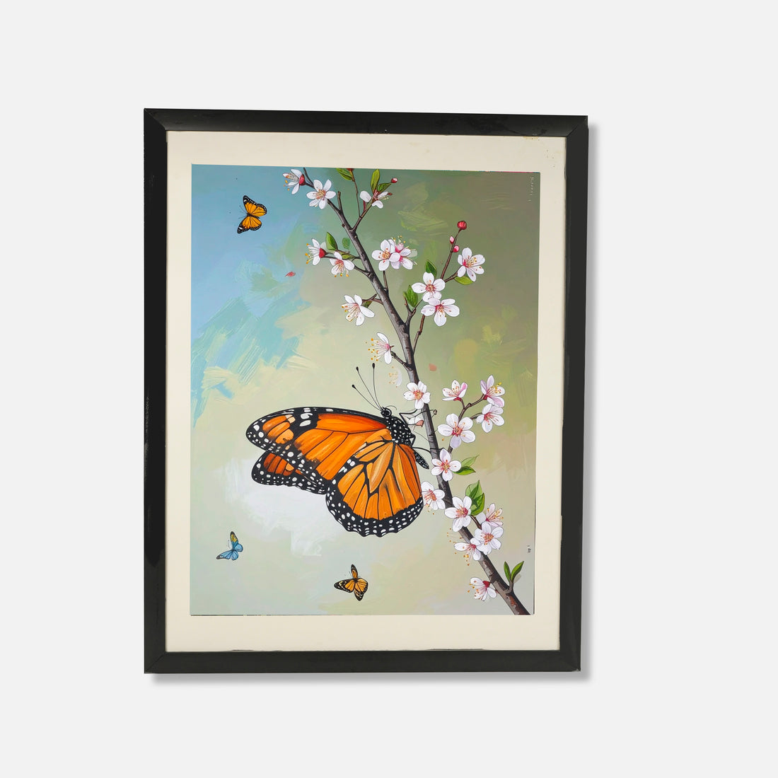 Celesse - Handpainted Print on Canvas