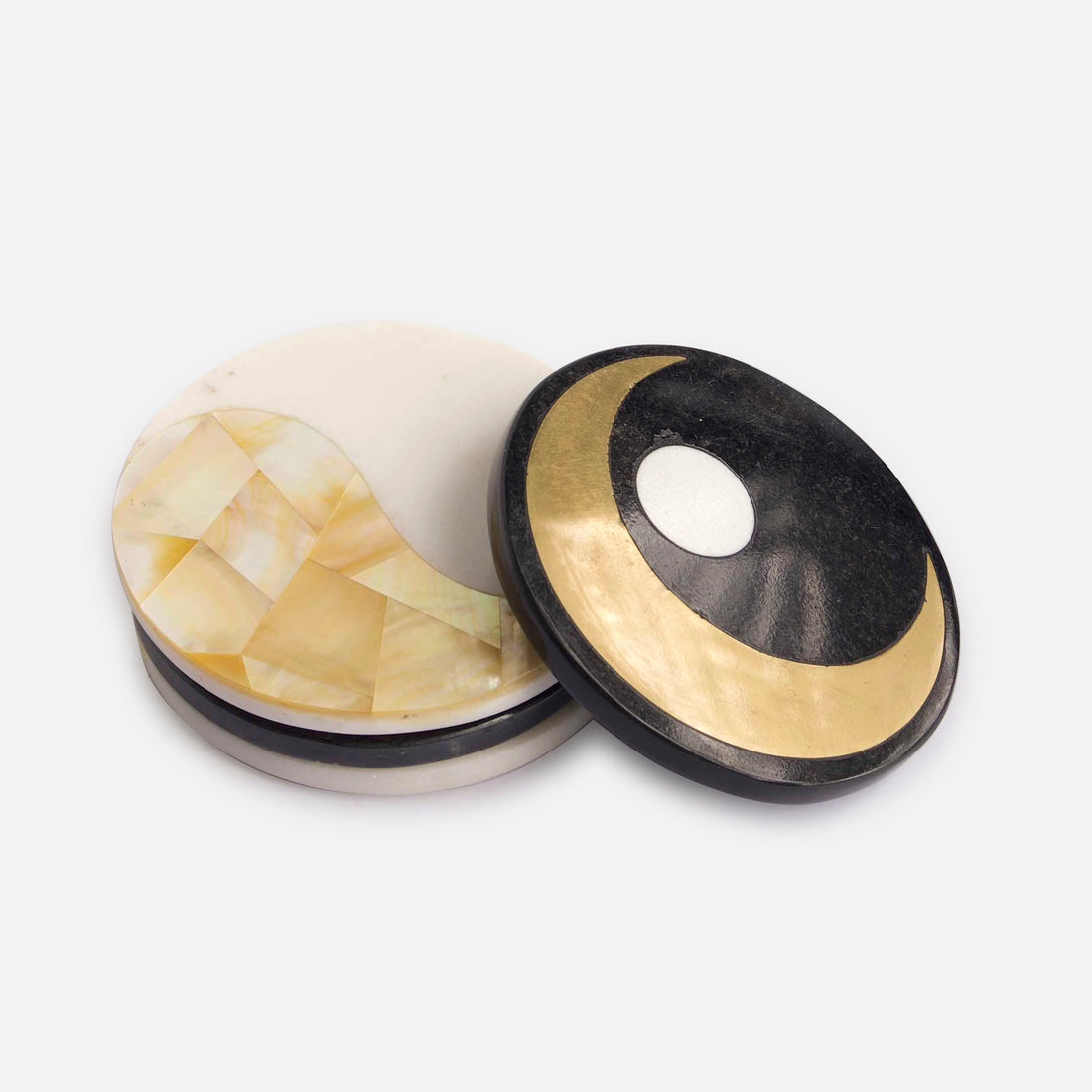 ELLEN - MARBLE  COASTER SET