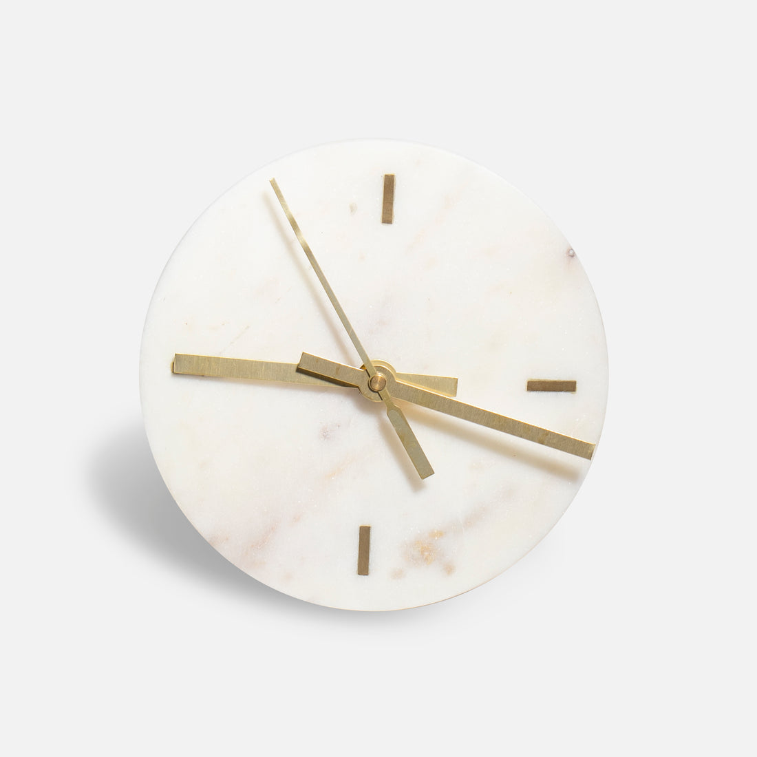 PENDULE - IVORY MARBLE CLOCK