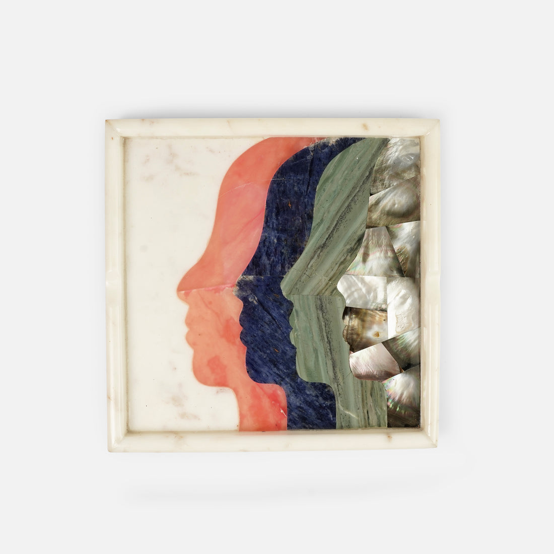 Limited edition - Natsumi - Face Marble Inlay Multi-purpose Platter