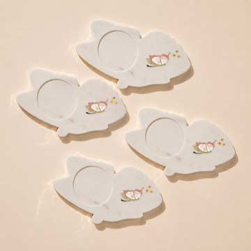 Morbelle - Marble Inlay Coaster Platter
