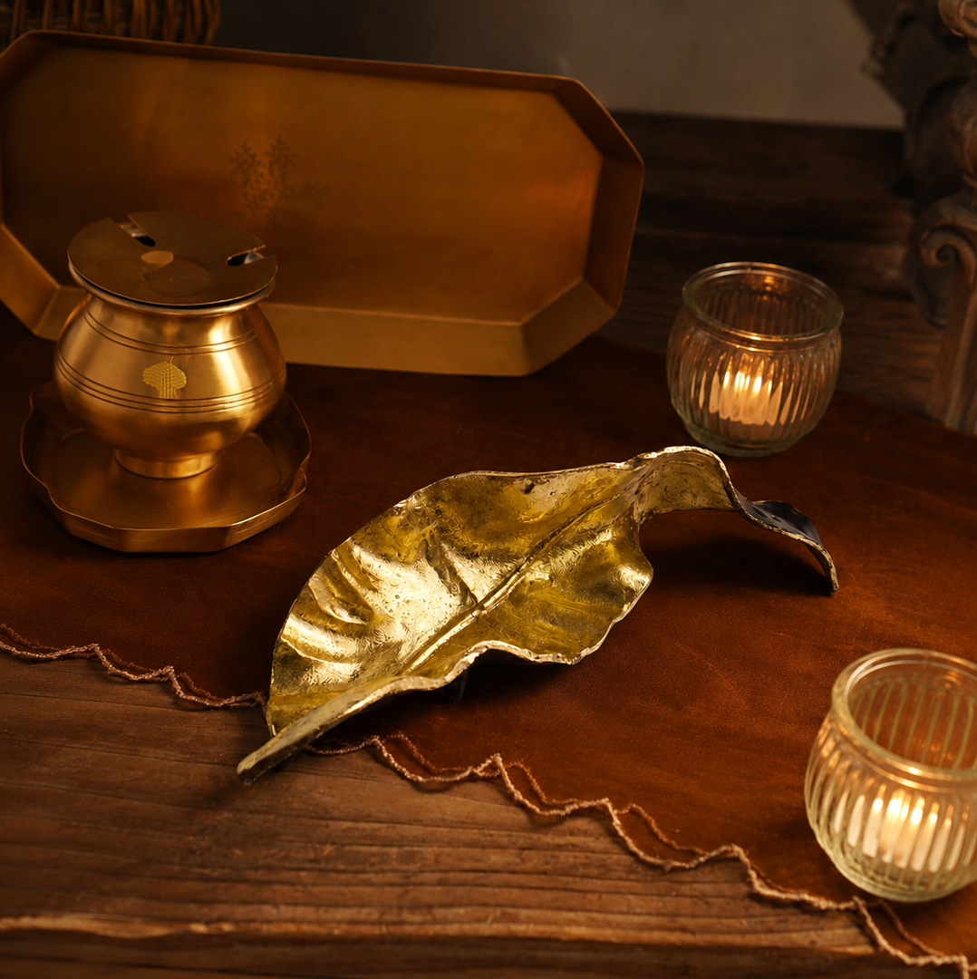 GOLD LEAF PLATTER