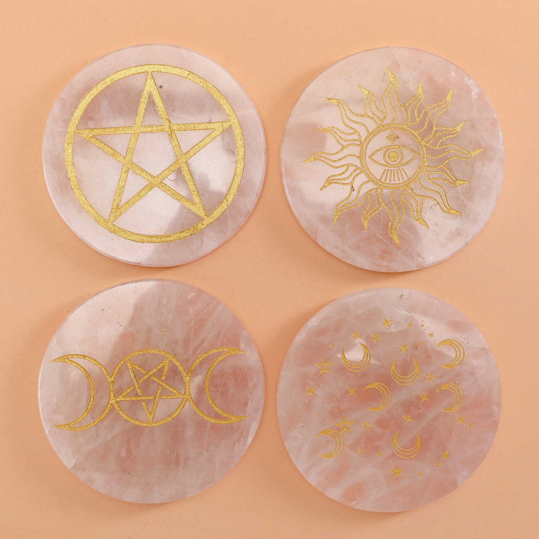 ZOE QUARTZ COASTER SET