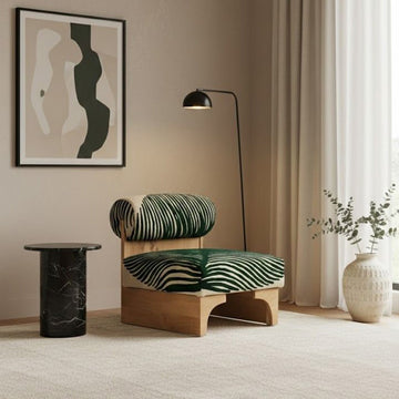 Zenith - Emreald arched chair