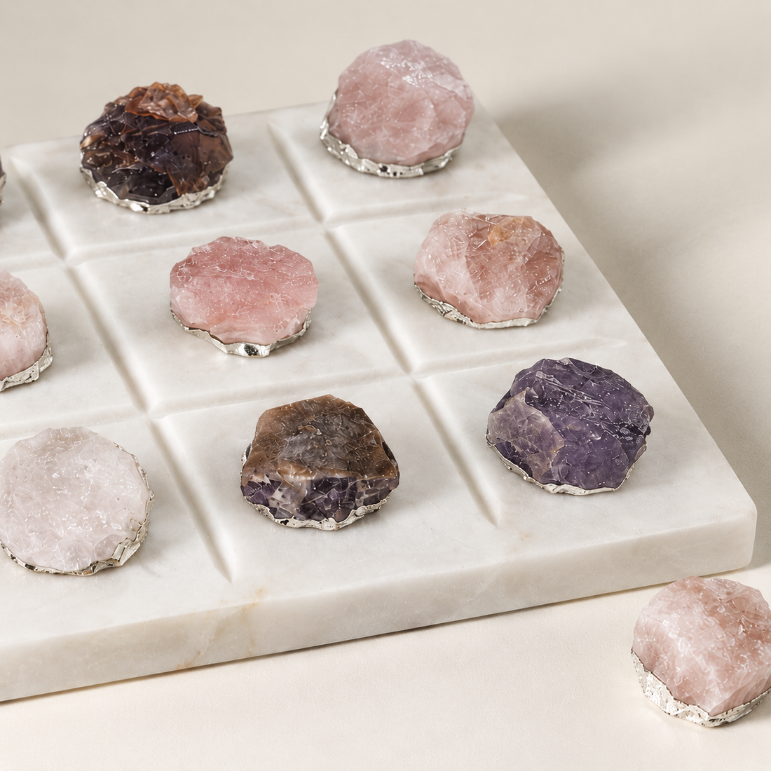 DOMUS – AMETHYST TIC TAC TOE