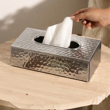 Elara - Metal Tissue Box