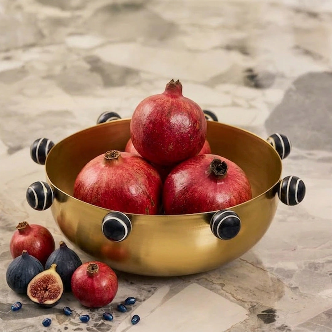 Piper Brass Handmade Bowl