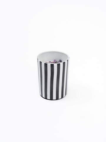 Linea Striped Candle
