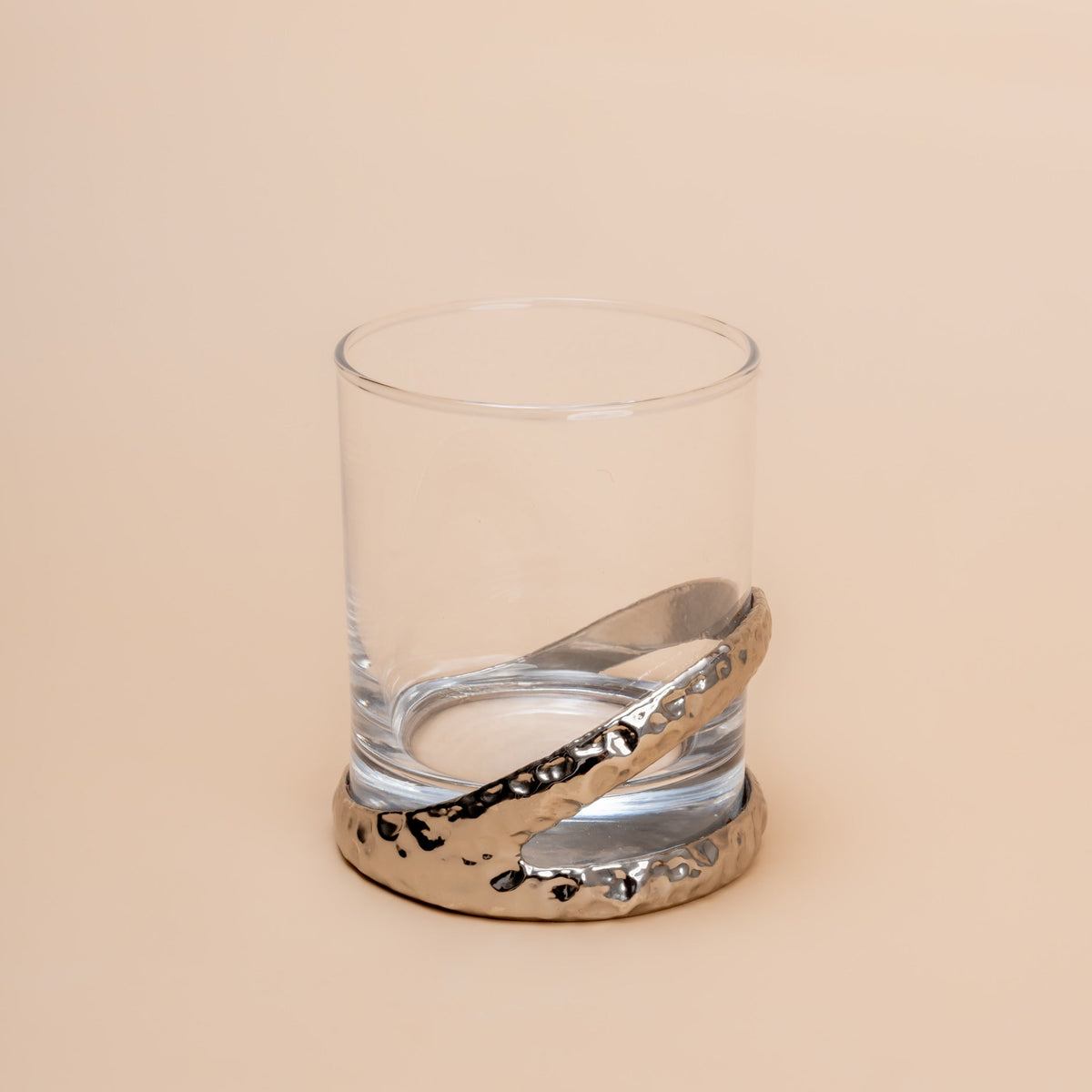 Raphael -Silver Whiskey Glass