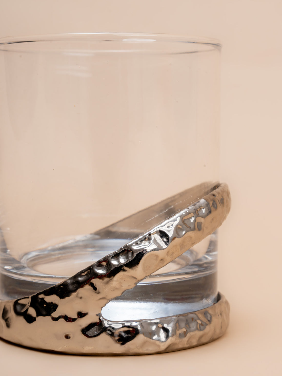 Raphael -Silver Whiskey Glass