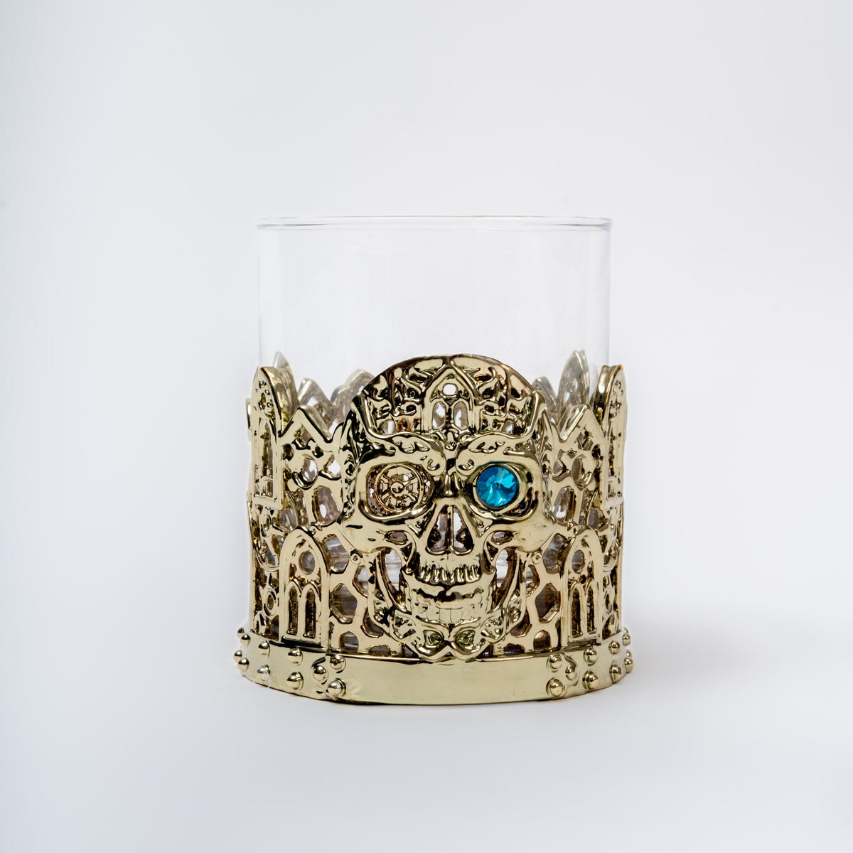 Zanetto – Gold Skull Whiskey Glass