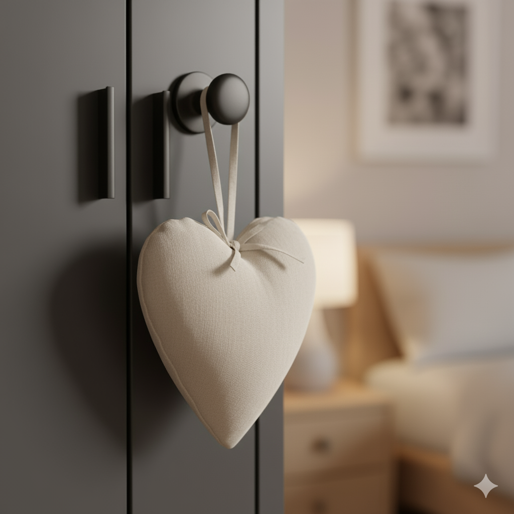 Cotton Charm - Heart Wardrobe Hanger