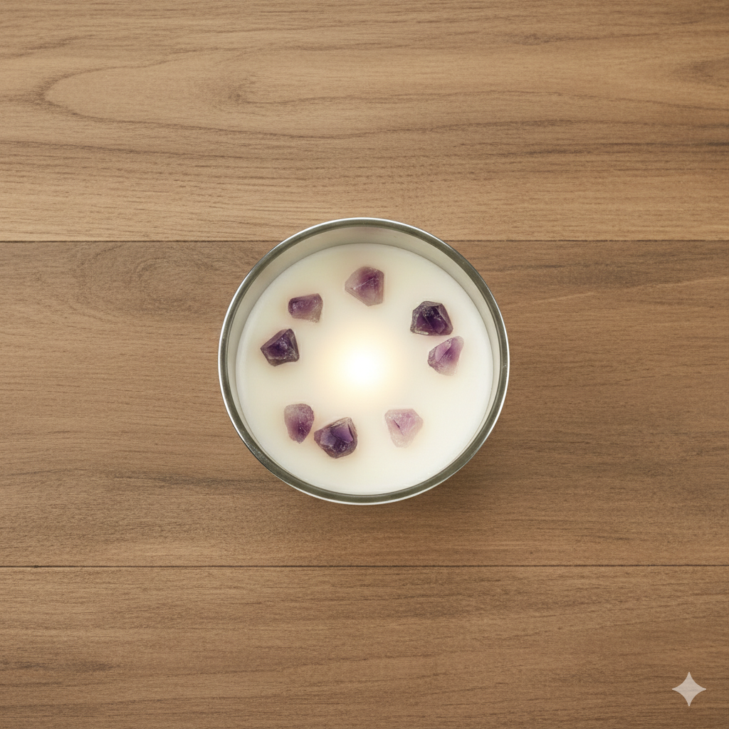 Amethyst Aura Candle