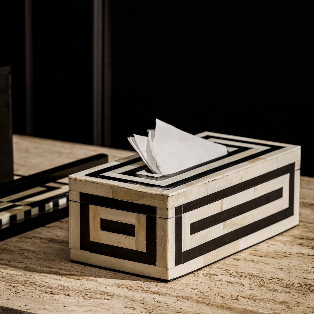 ENRICO INLAY NAPKIN BOX