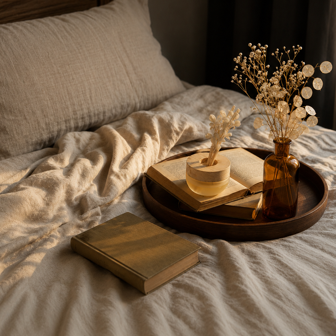 Petal Breeze Diffuser-Mogra