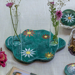 Magnolia Green Vase Platter