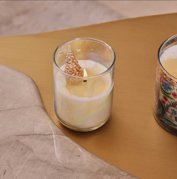 Forsellini Handmade Candle with Handmade Shell