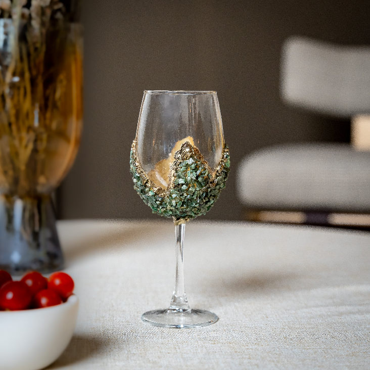 Limited edition - SAN MARCO - Stone Wine Glass