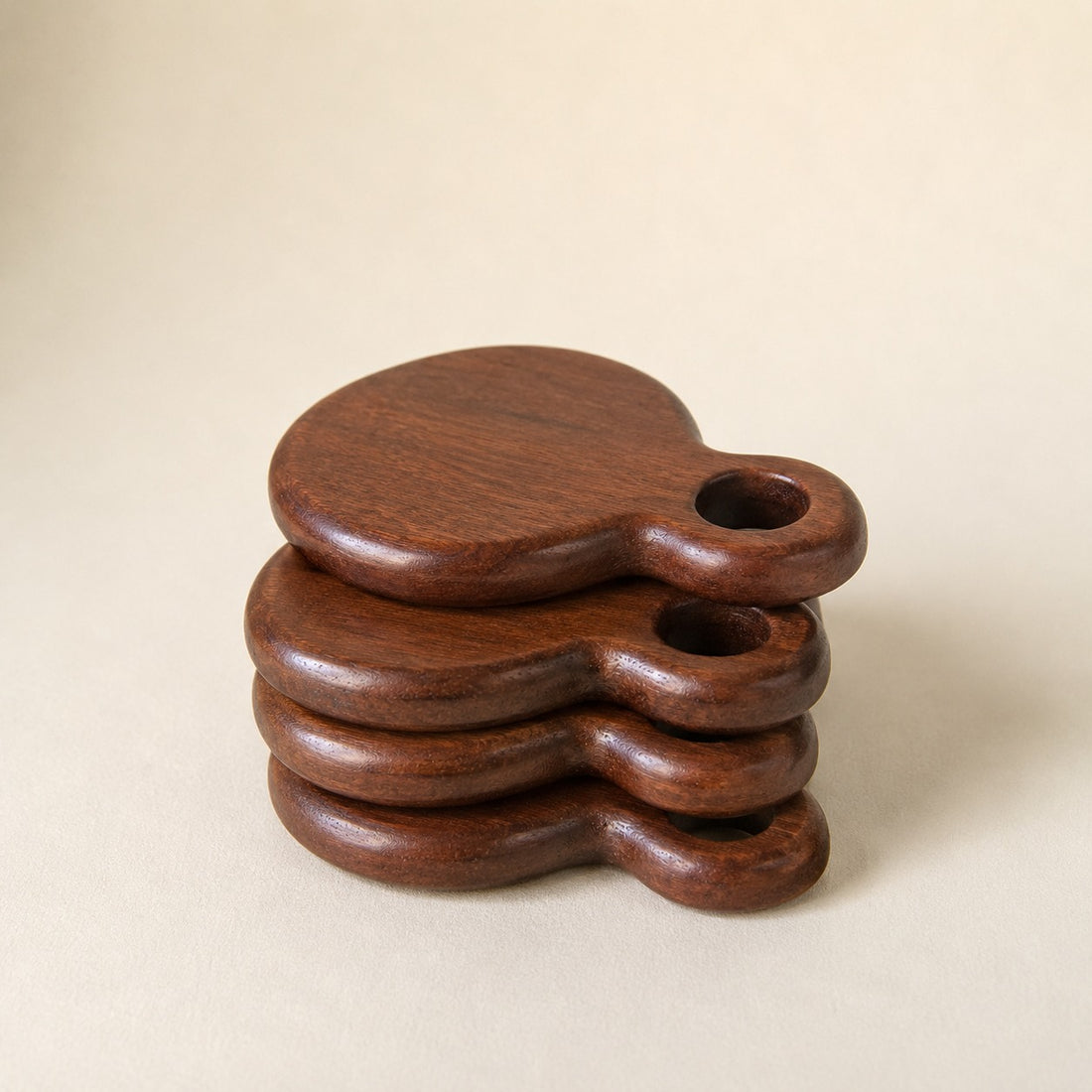 TIMBER TOUCHE - WOODEN COASTER SET