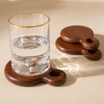 TIMBER TOUCHE - WOODEN COASTER SET