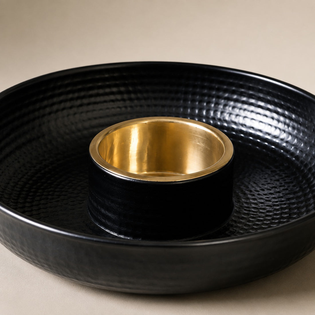Obsidian - Dip & Chip Serving Platter