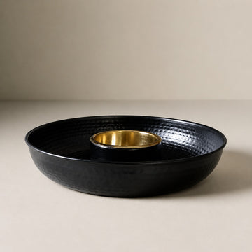 Obsidian - Dip & Chip Serving Platter