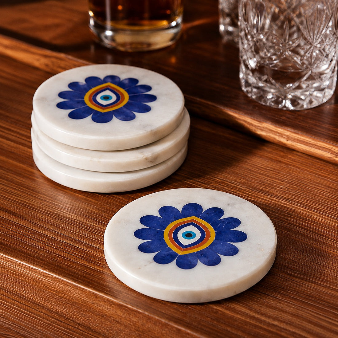 Iconic Nazar Coasters