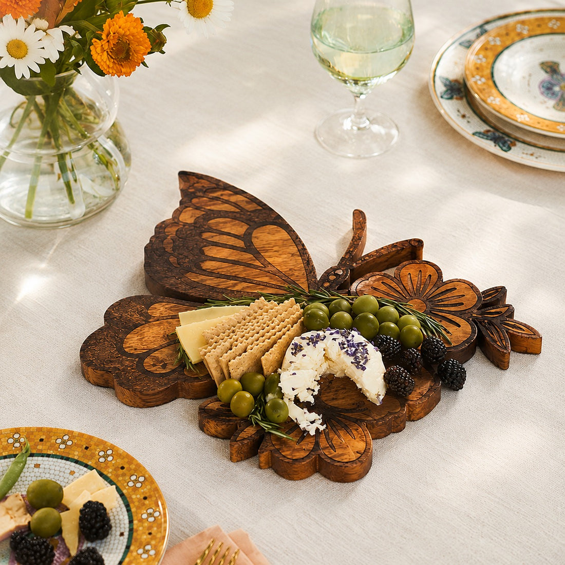 Wooden Wings - Serving Platter