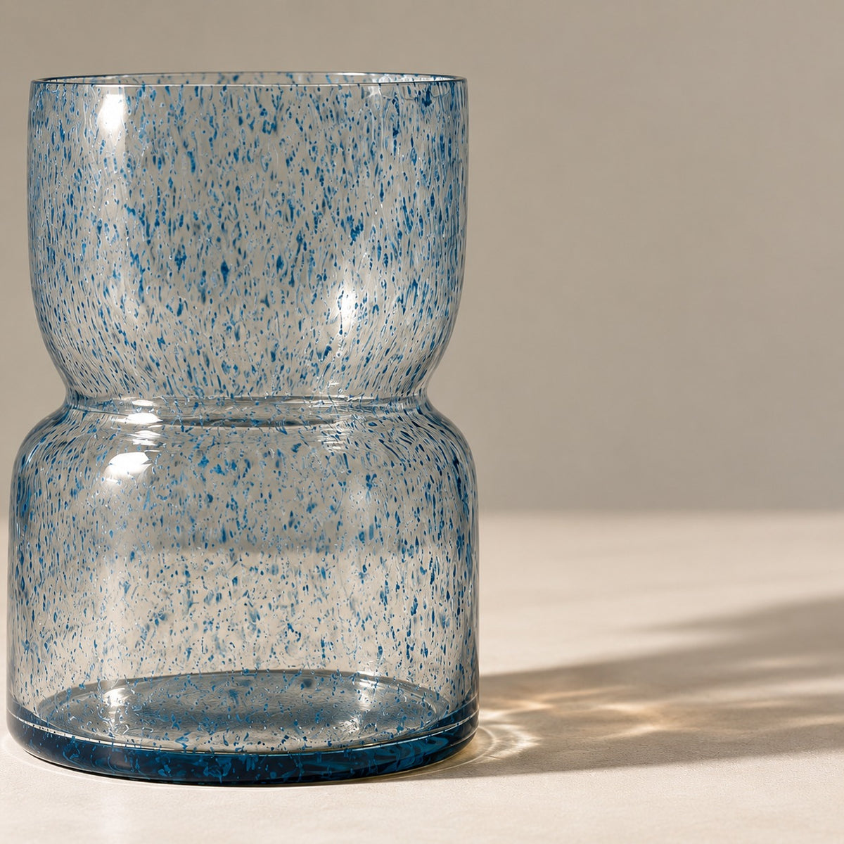 SERENZA – BLUE GLASS VASE