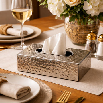 Elara - Metal Tissue Box