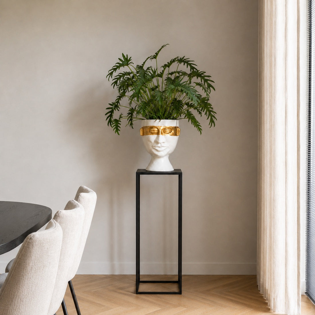 PERLA - TERRACOTA FACE VASE