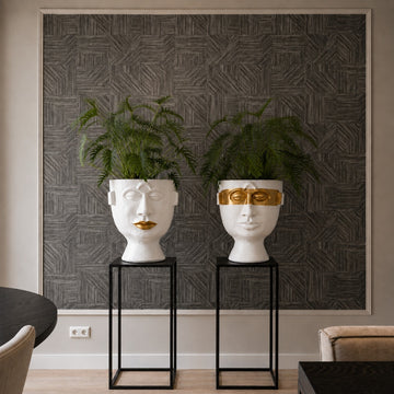 PERLA - TERRACOTA FACE VASE