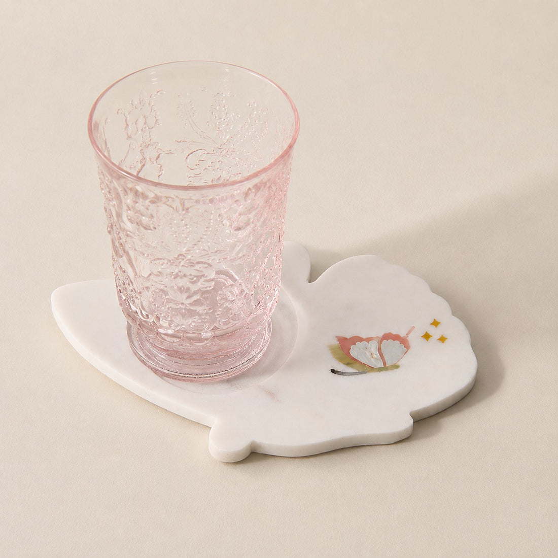 Morbelle - Marble Inlay Coaster Platter