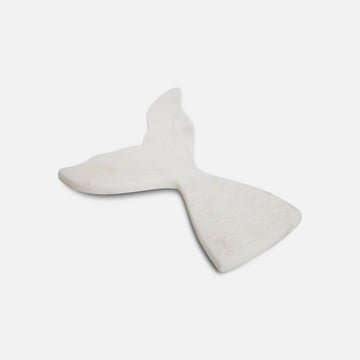 FISHTAIL - MARBLE IVORY COASTER