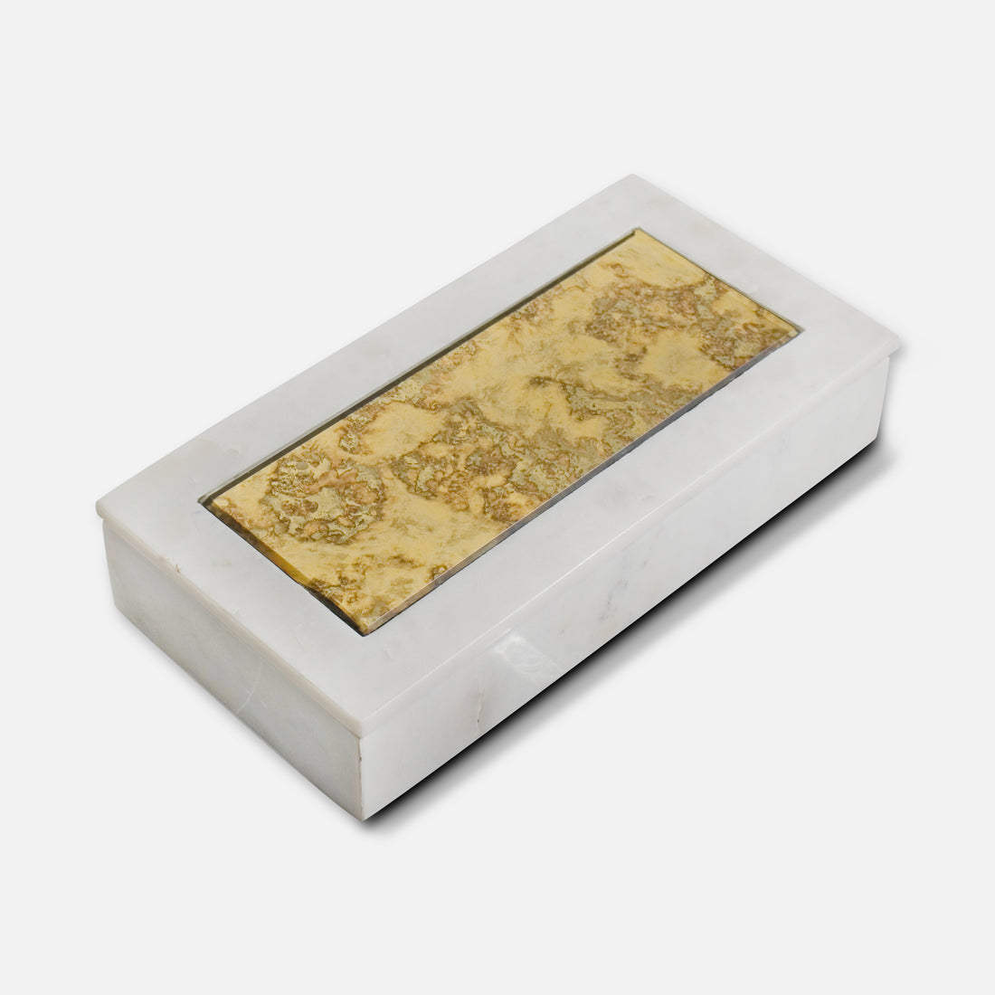 KEEPSAKE - MARBLE MIRROR IVORY BOX