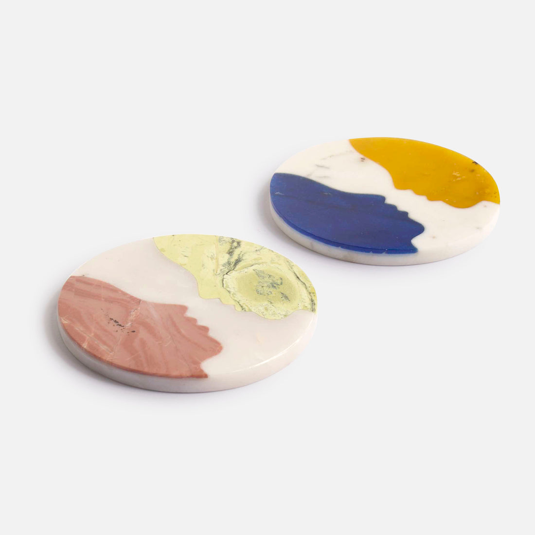 NATSUMI FACE MARBLE COASTER SET