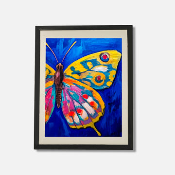 Elaria - Handpainted Print on Canvas