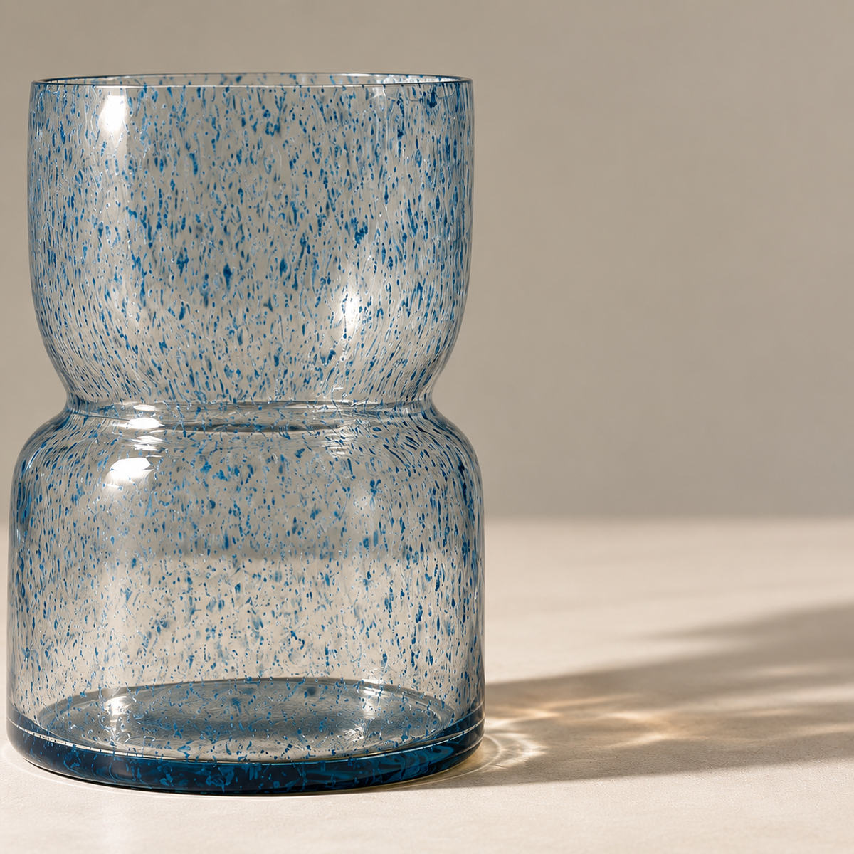 SERENZA – BLUE GLASS VASE
