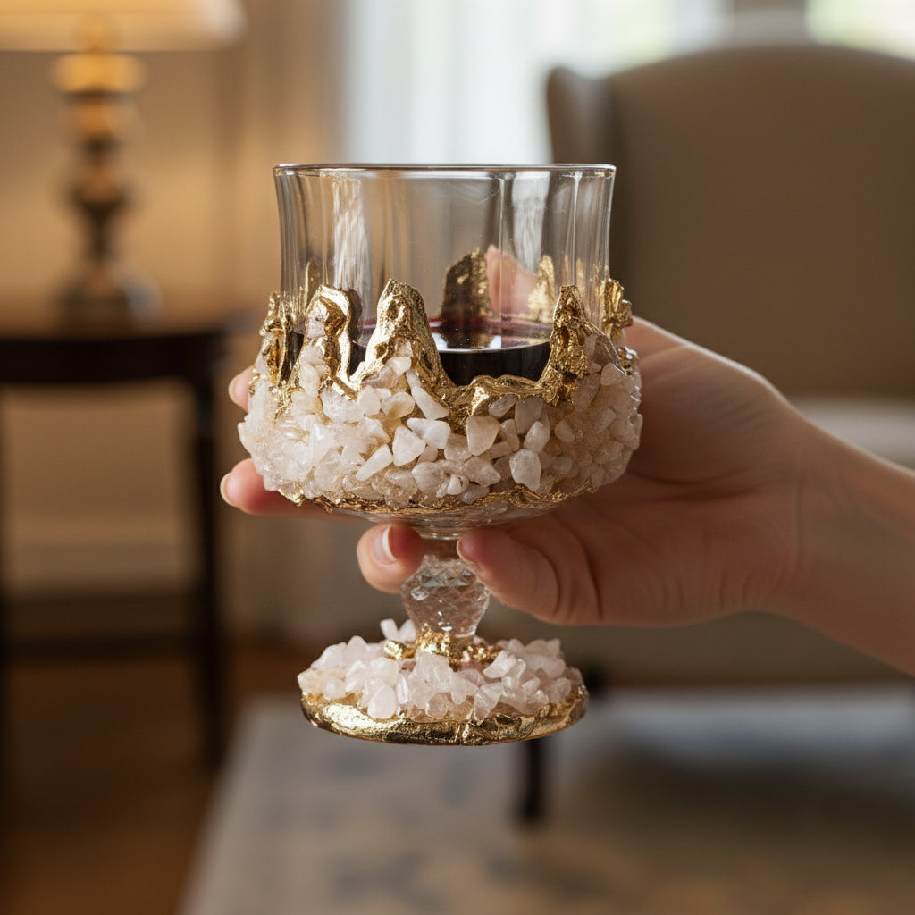 Limited edition - Blushara - Decorative Handmade Glass
