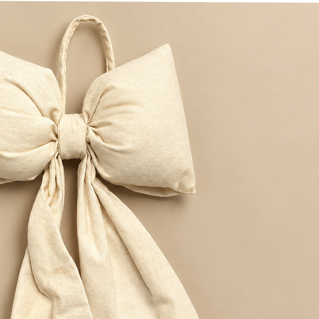 Charm - Cotton Bow Wardrobe Hanger
