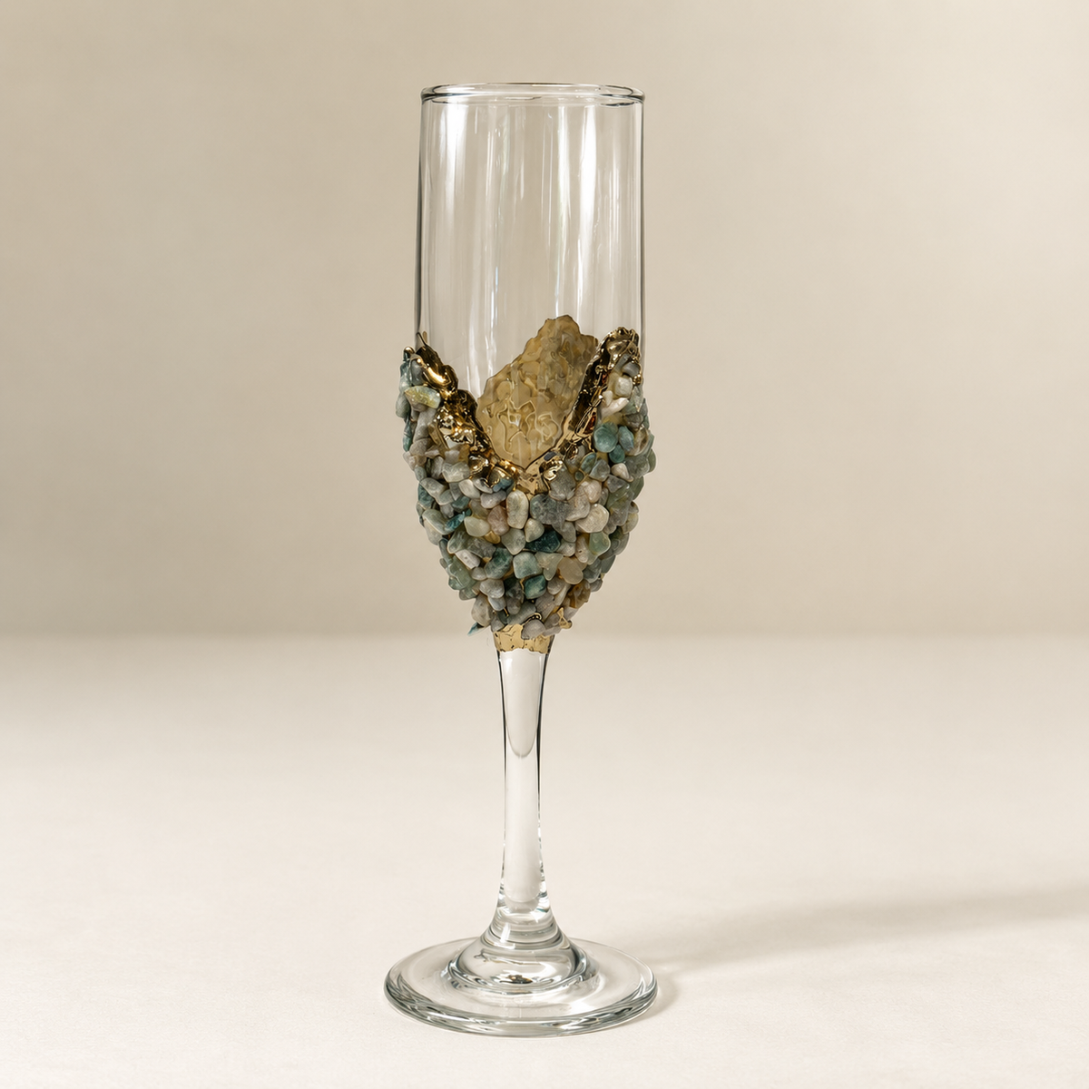 Limited edition - Carcino - Champagne Glass