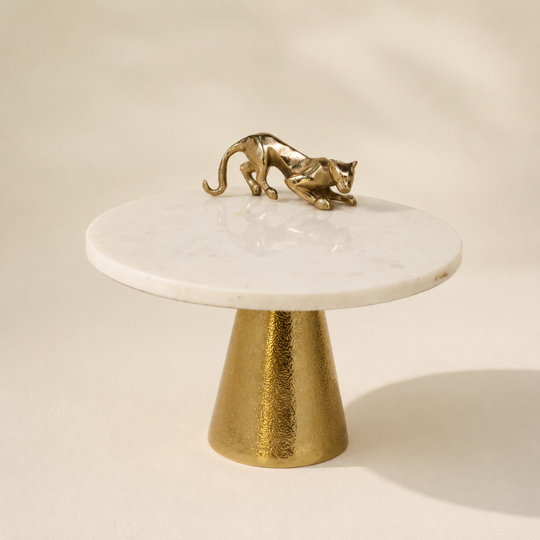 Feral Luxe - Brass Handmade Cake Stand