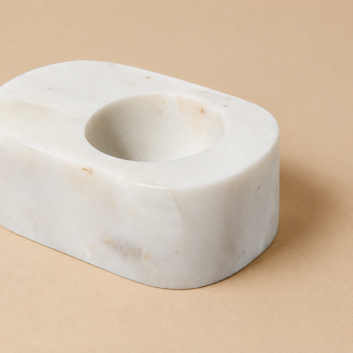 Elahi - Marble Spice Bowl With Spoon