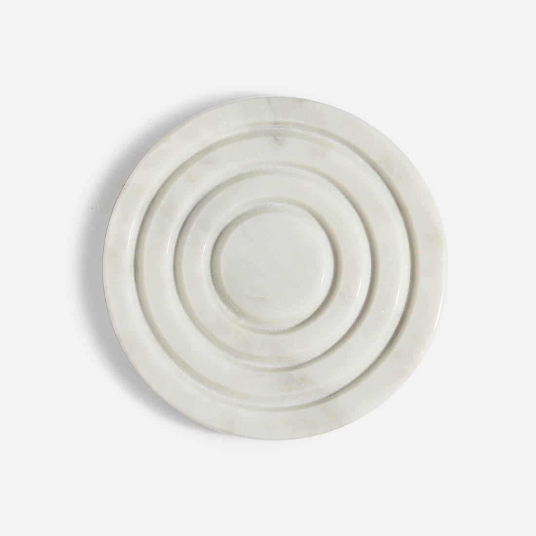 PARADISE -MARBLE IVORY COASTER SET