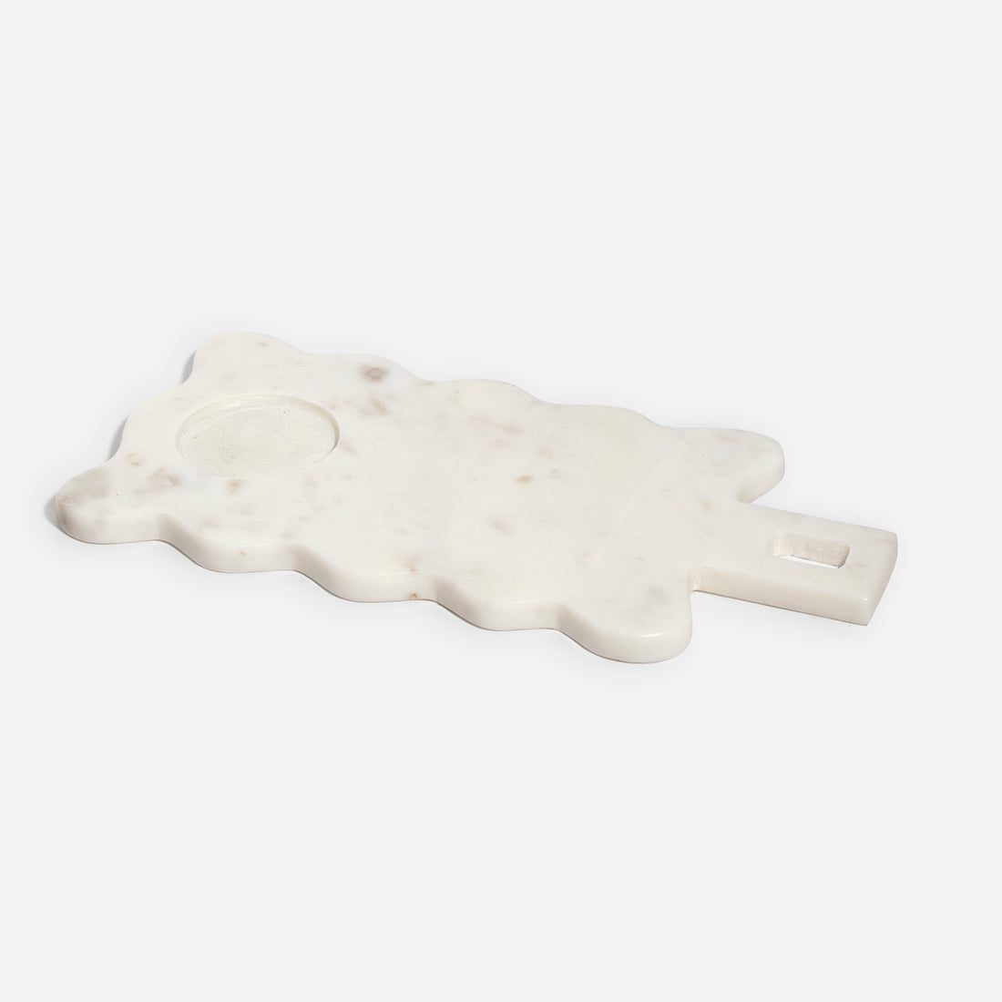 WAVERLY - MARBLE IVORY PLATTER TRAY